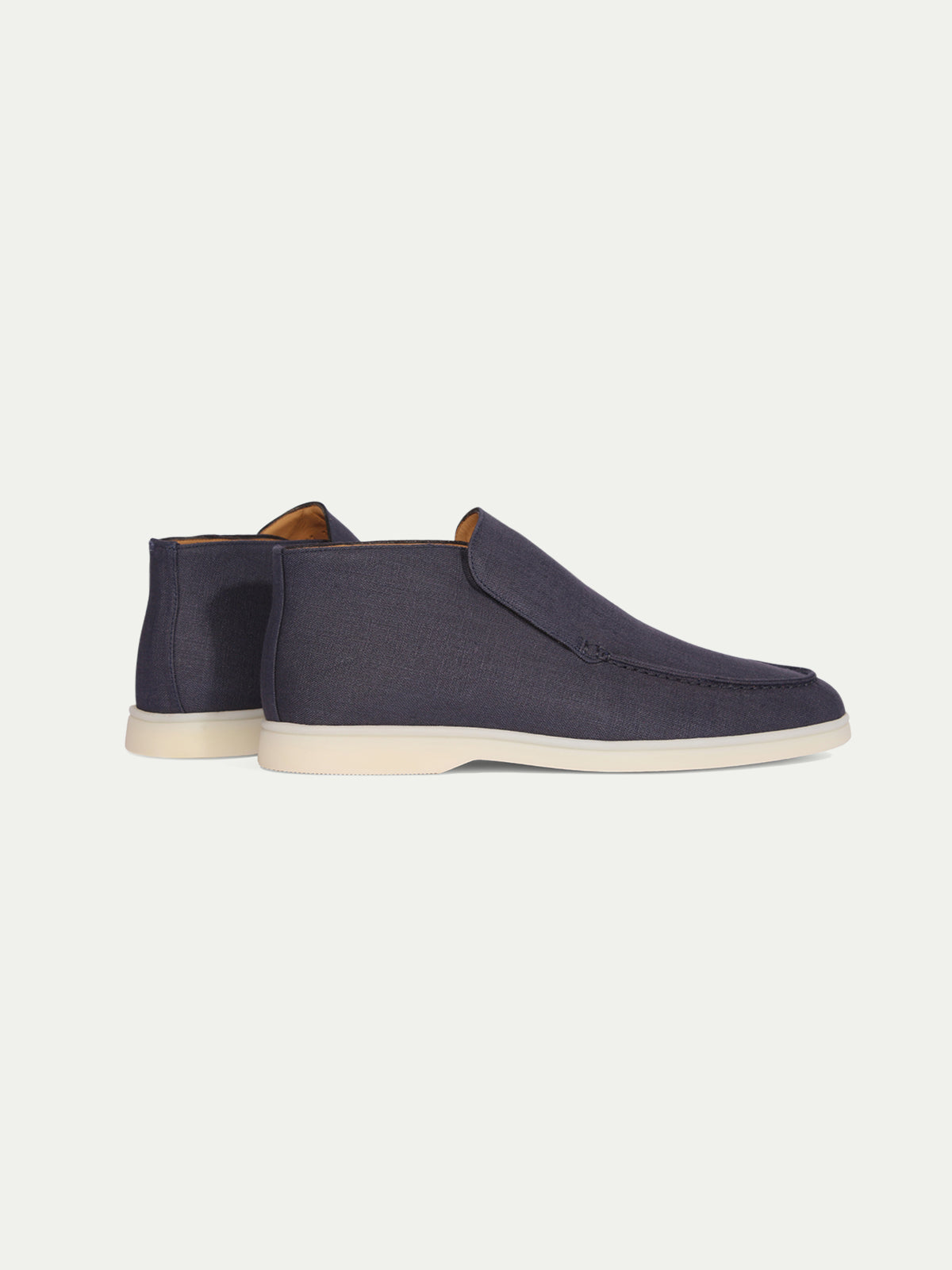 Navy Linen City Loafer – Positano Life