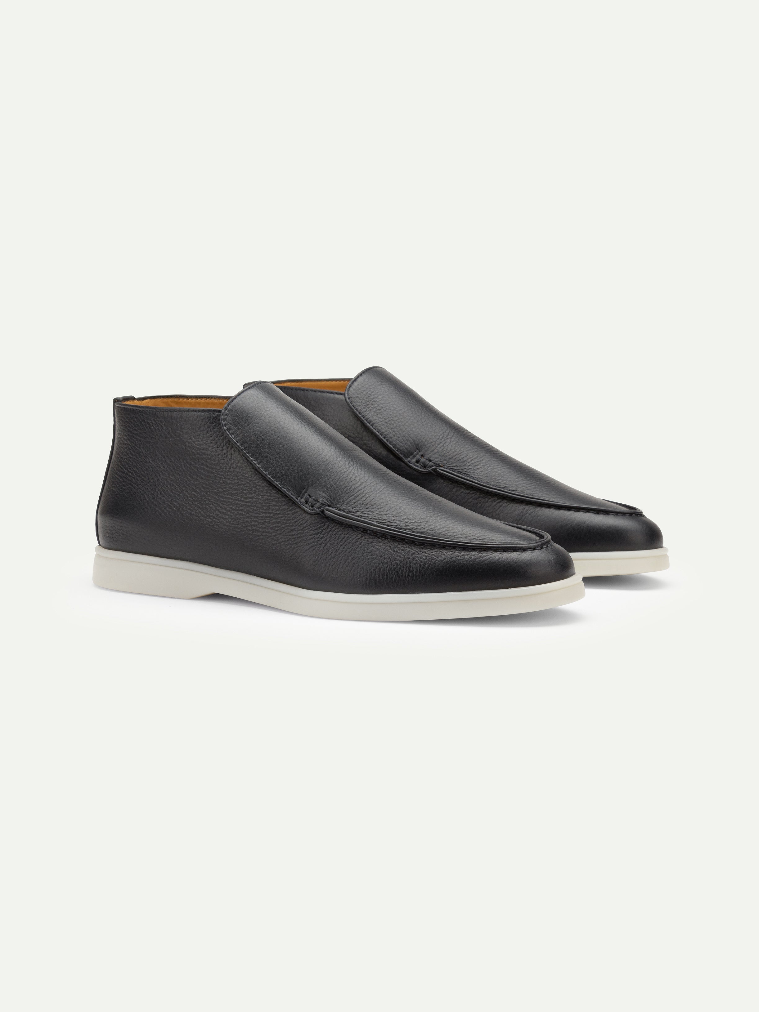 Navy Grain City Loafer – Positano Life