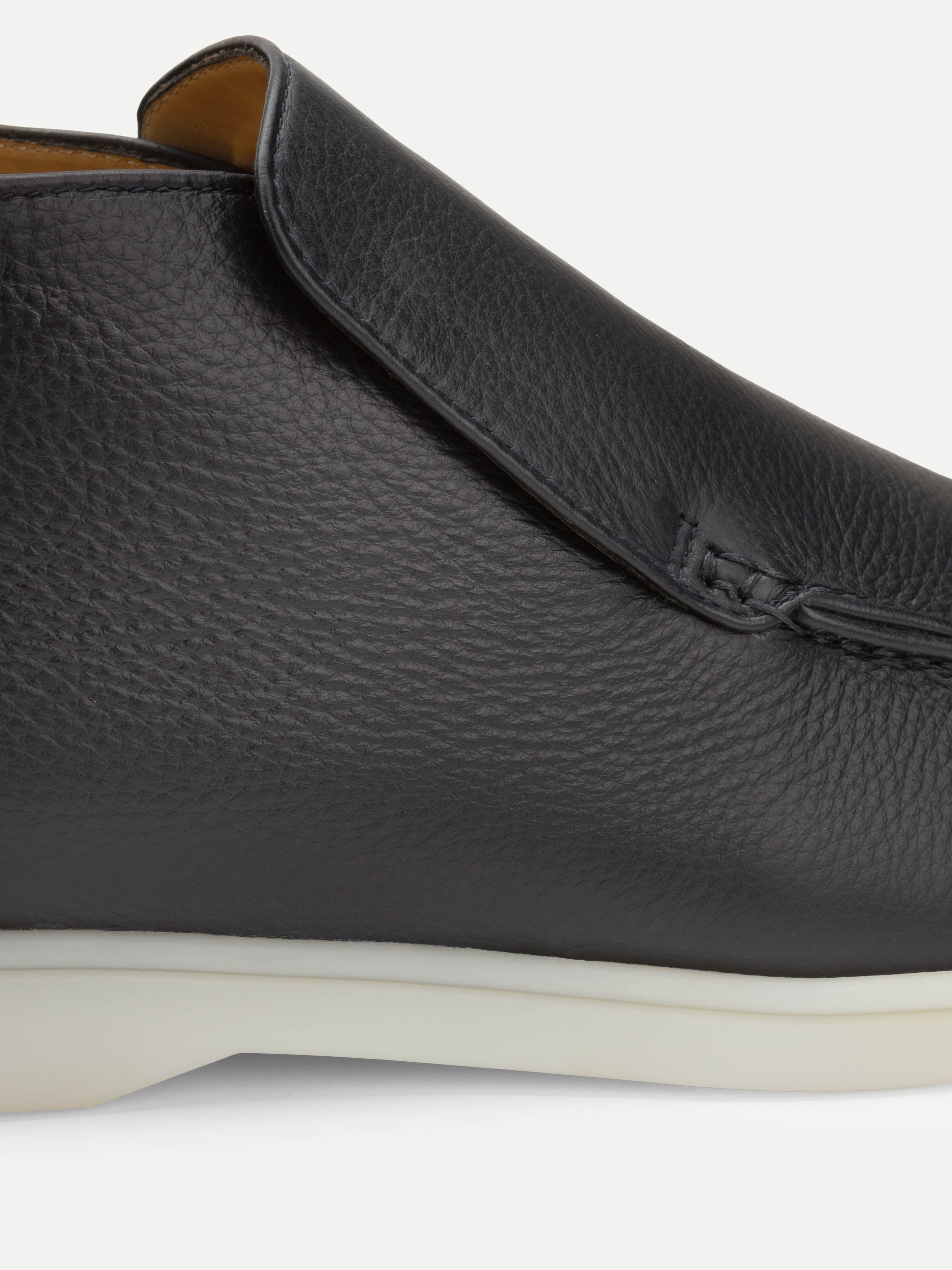 Navy Grain City Loafer – Positano Life