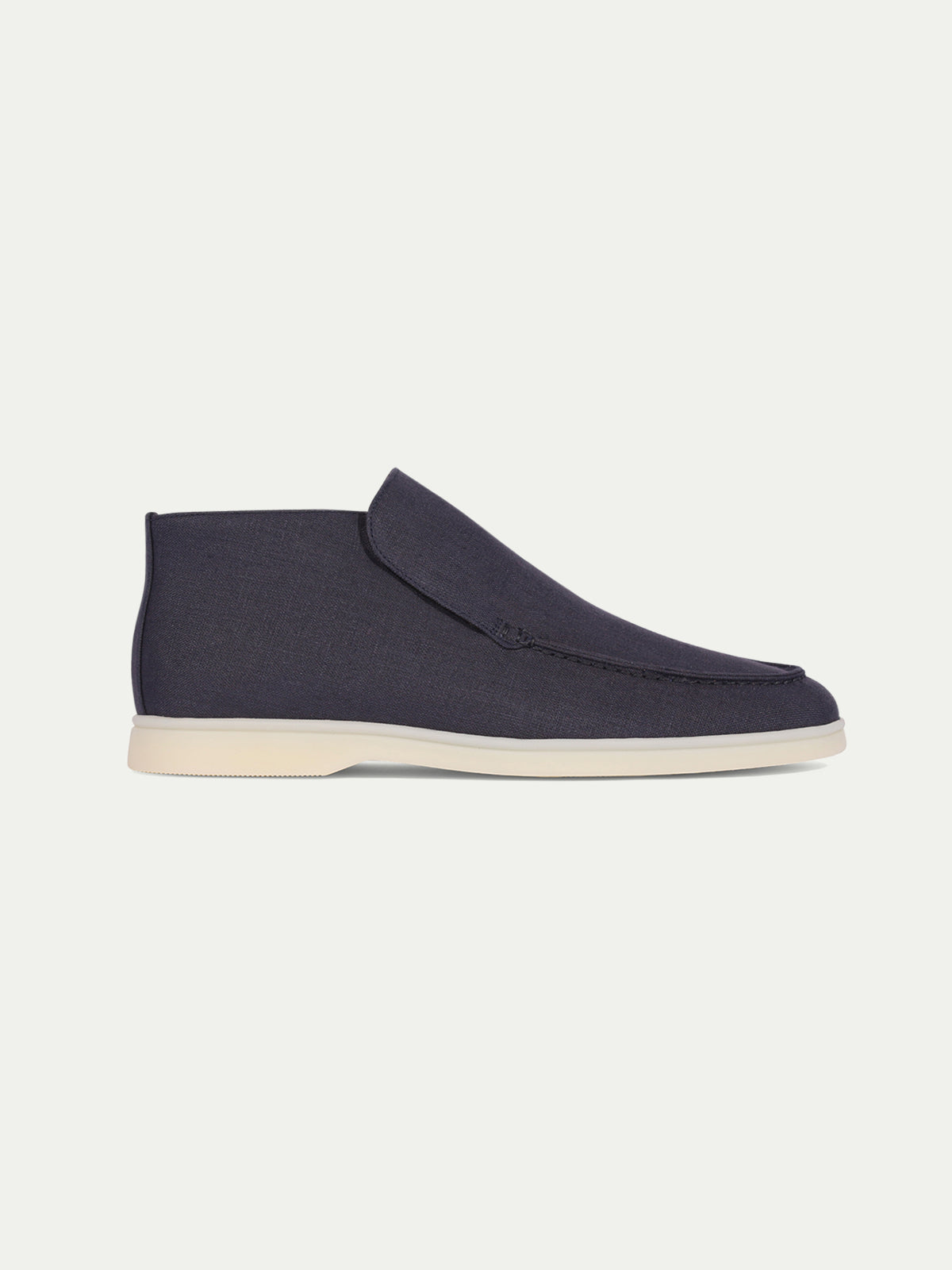 Navy Linen City Loafer – Positano Life