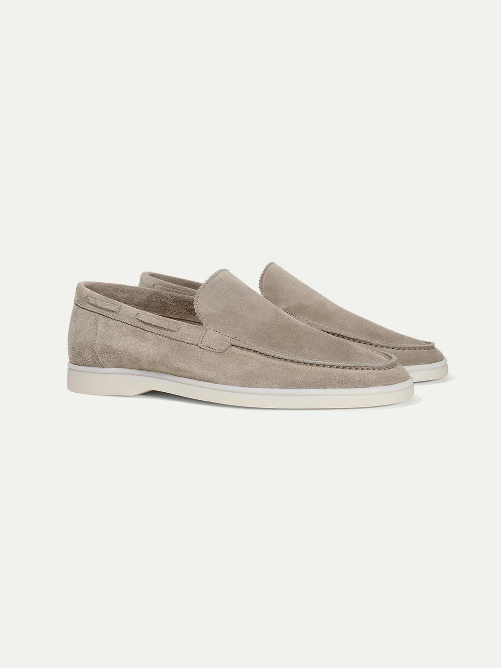 Light Grey Yacht Loafers – Positano Life