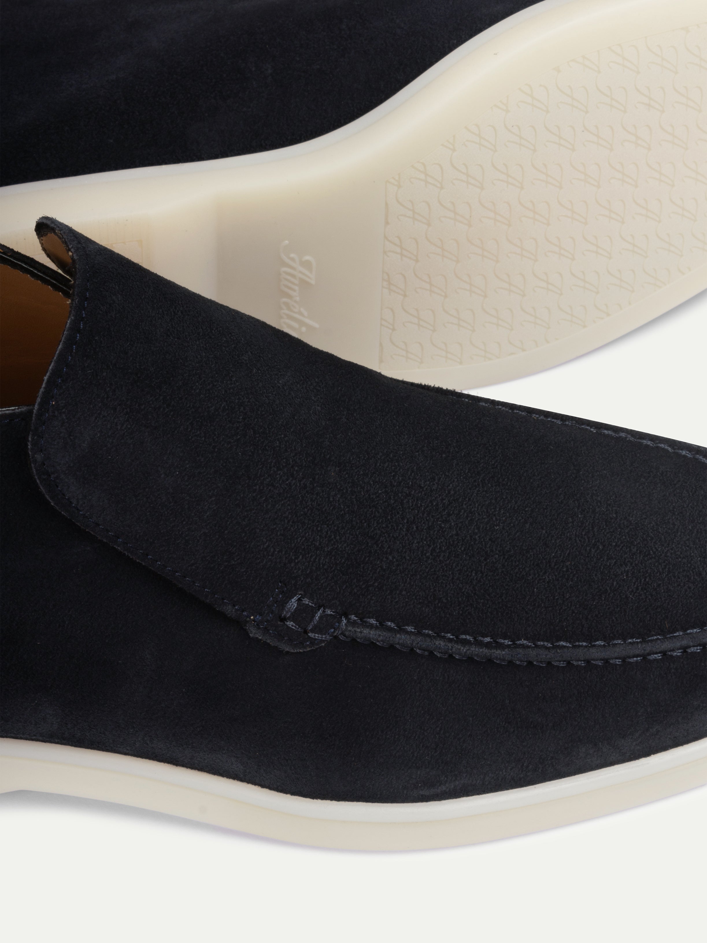Lady Dark Blue City Loafer – Positano Life