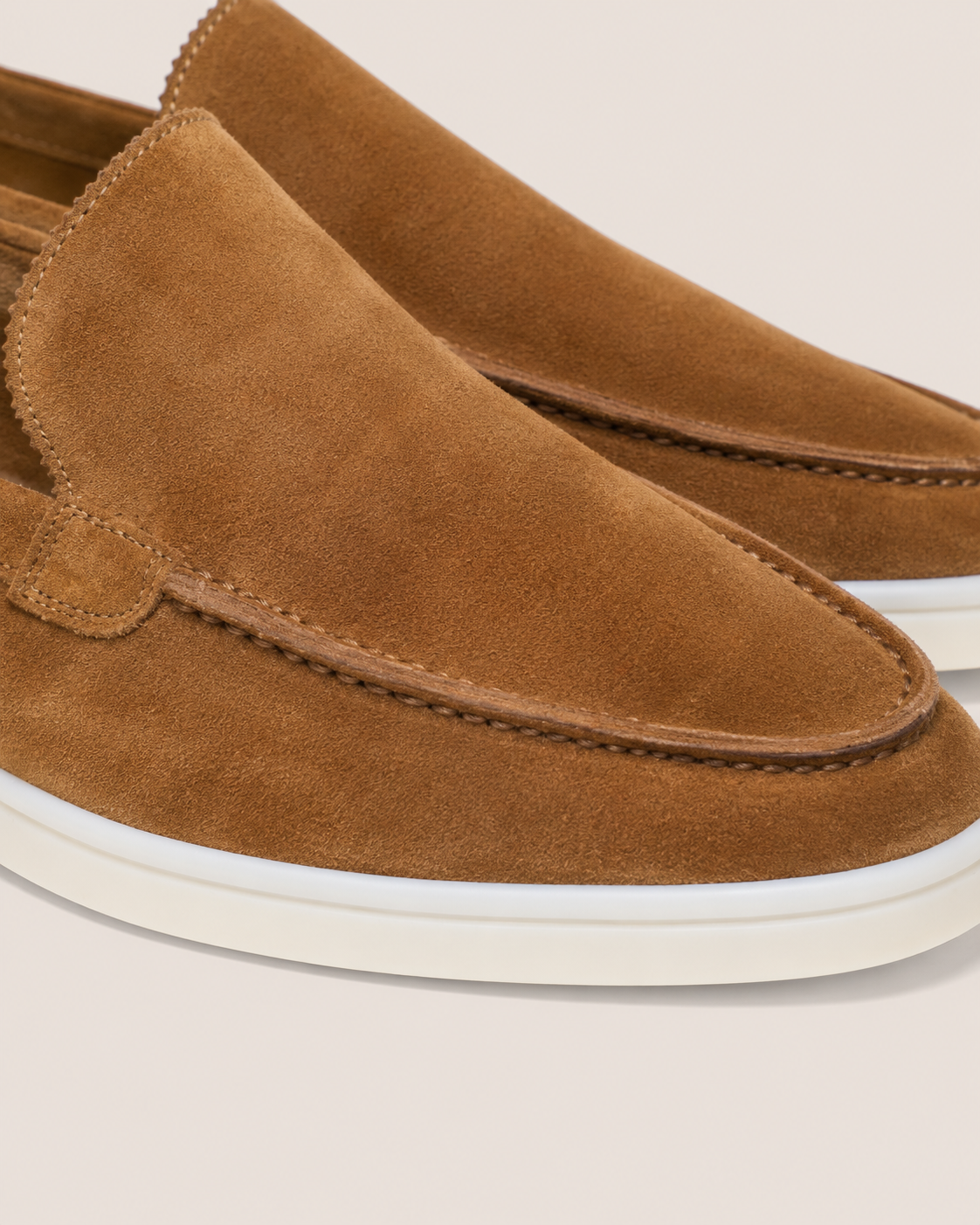 Moreno Suede Loafer Brown – Positano Life