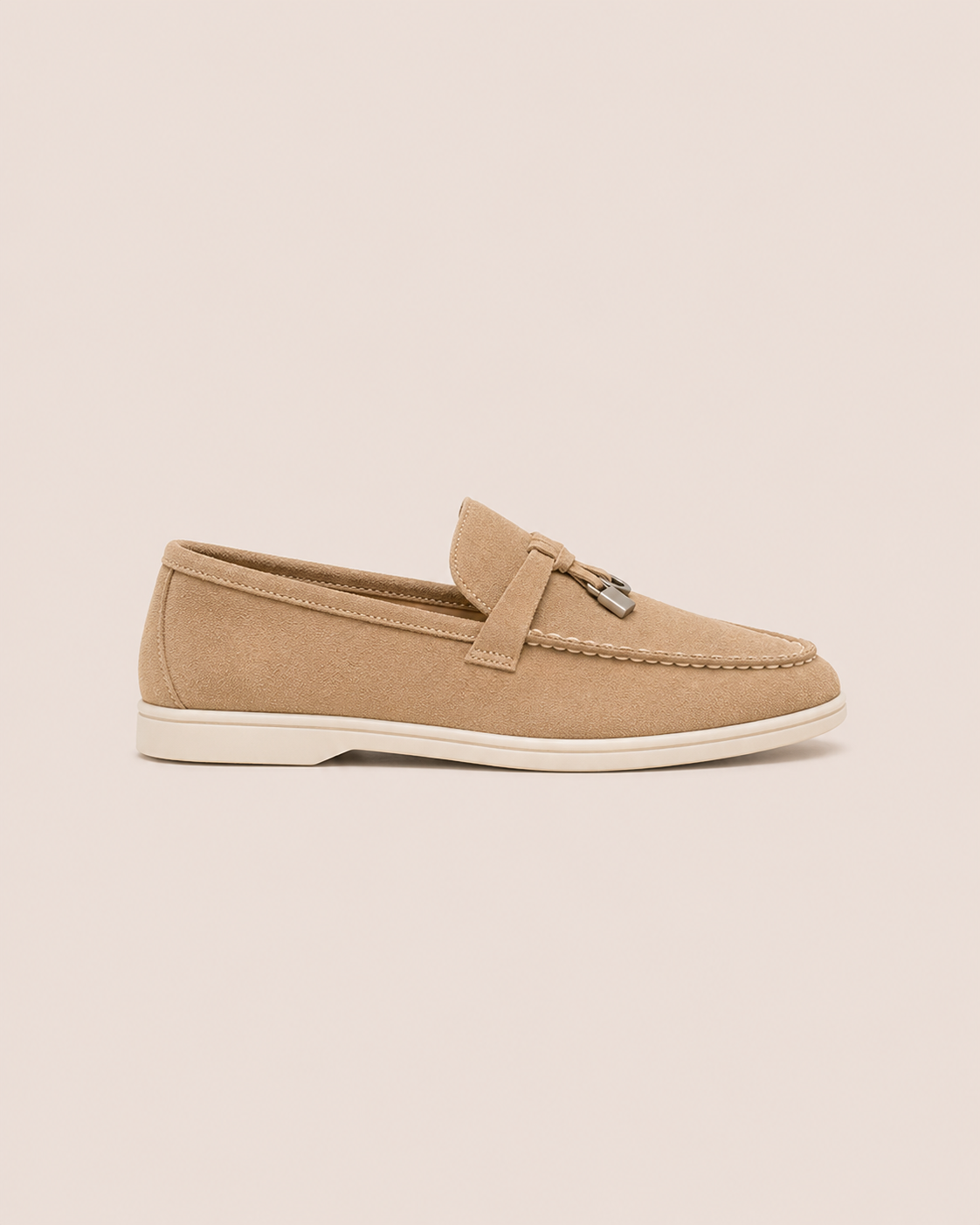 Lady Caramel Buckle Loafer – Positano Life